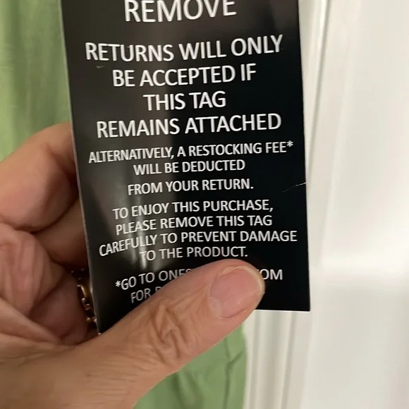 New  Elos Green tiered cotton blend Short sleeved dress in size 22/24 (1x) nwt - Picture 4 of 6